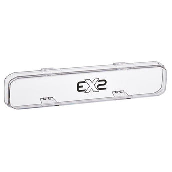 10" SINGLE ROW CLEAR LENS COVER EX2 EX2R LIGHT BAR ONLY
