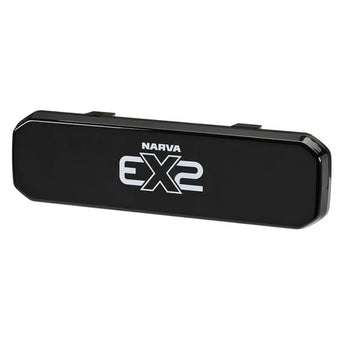 10" DOUBLE ROW BLACK LENS COVER EX2 EX2R LIGHT BAR ONLY