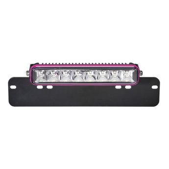 10" EX2 LIGHT BAR SINGLE ROW LICENCE PLATE