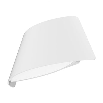 ATEN: LED Exterior Surface Mounted Curved Up/Down Wall Lights IP65