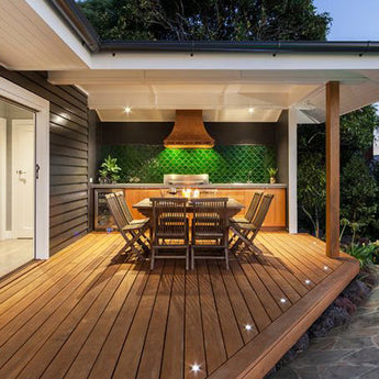 3000K DECK: LED 3W Recessed Deck Lights IP67