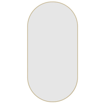 HP5010G Pill Gold Framed Mirror
