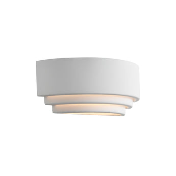 Lancio Oblong Wall White Metal IP20 E14