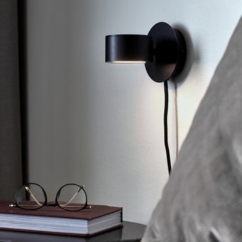 Clyde Black Wall Light