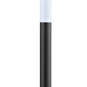 TORRE: E27 Surface Mounted Black Bollard Lights IP44