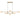 TYSON 6 LIGHT PENDANT ANTIQUE GOLD
