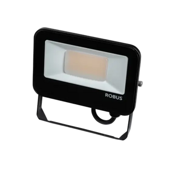 SELEST PLUS 10W/20W Floodlight IP65 CCT3 Black c/w 1m Flex
